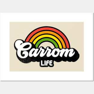 Groovy Rainbow Carrom Life Posters and Art